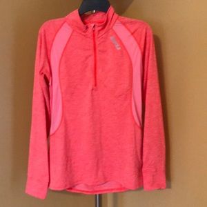 2XU, Bright Coral , 1/4 zip pullover